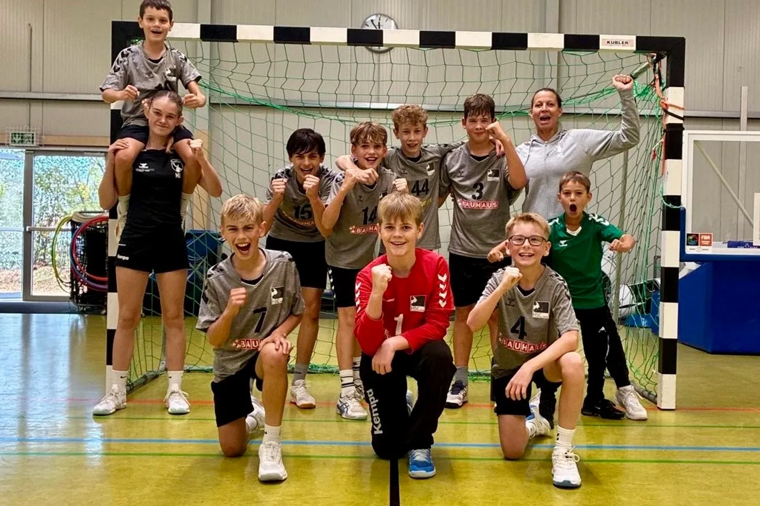 mD1 starke Mannschaftsleistung beim 27:14 Heimsieg